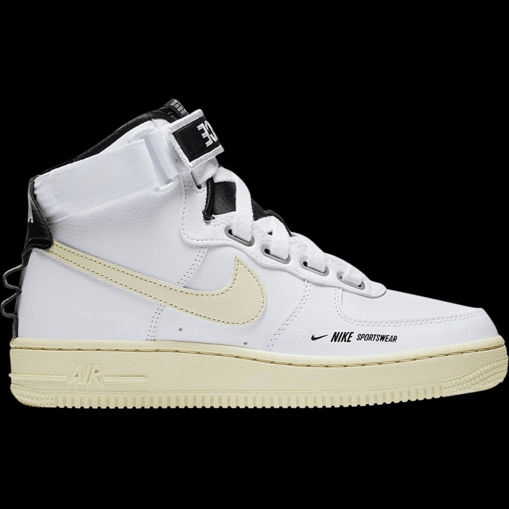 White limited edition high top